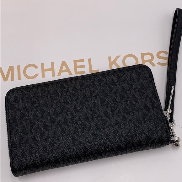 Michael Kors Jet Set Travel Phone Wallet Wristlet - Picture 6 of 16